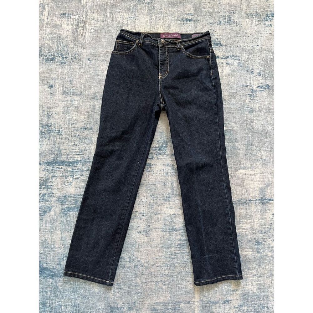 Gloria Vanderbilt Dark Wash Amanda Classic Jeans Size 6 Petite